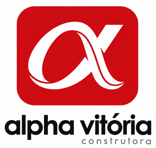 Logotipo de Construtora Alpha Vitória